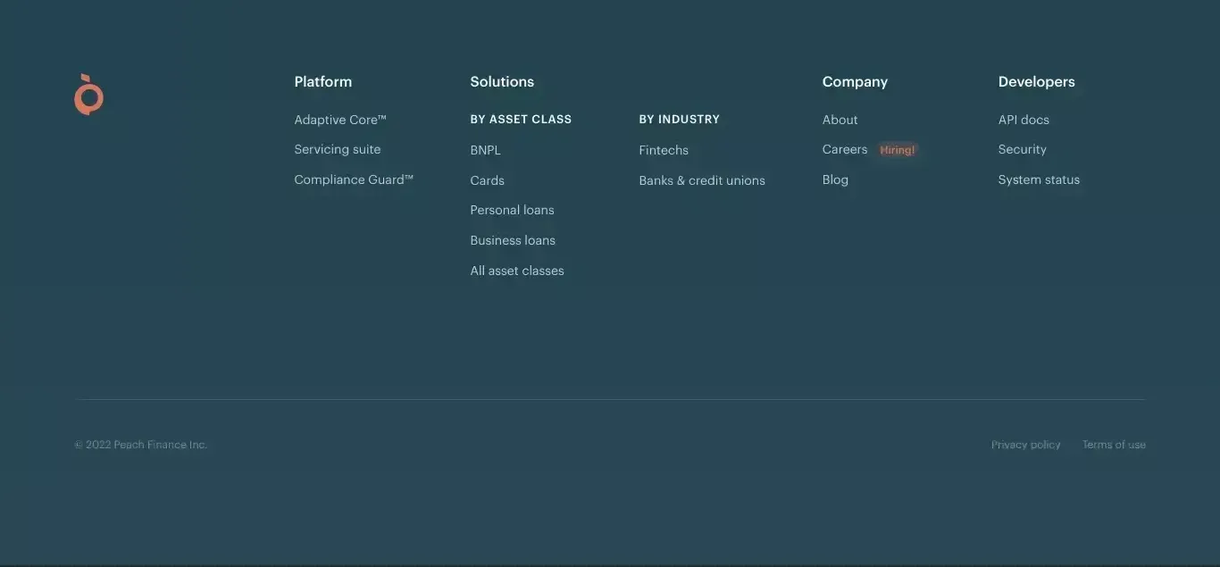 Footer