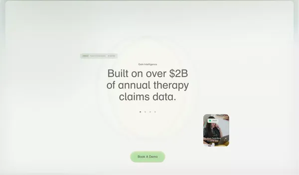 Camber: Healthcare RCM & AI Medical Billing Software - Landing design inspiration