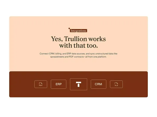 AI-Powered Accounting Software Solutions | Trullion - Landing design inspiration