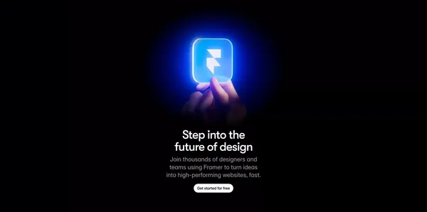 Framer: The website builder loved by designers - Landing design inspiration