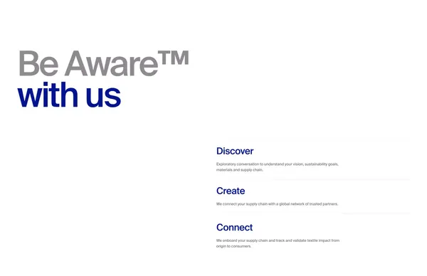 Aware™️ - Landing design inspiration
