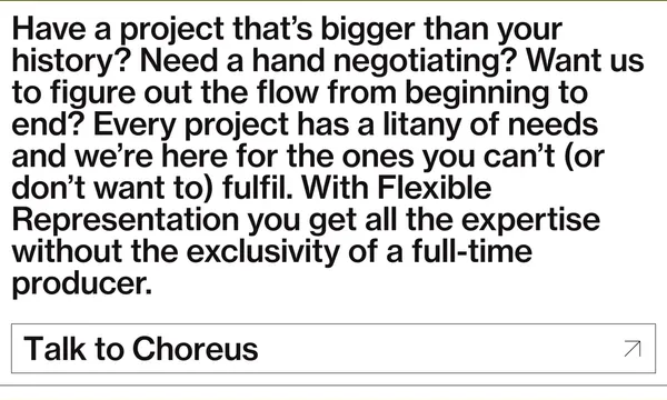 Choreus - Landing design inspiration