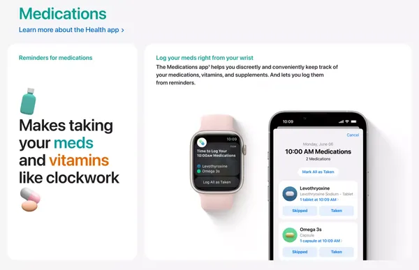 watchOS 9 Preview - Apple - Landing design inspiration