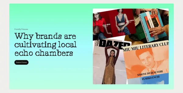 Frontify: Where Brands Live  - Brand Management Software - Landing design inspiration