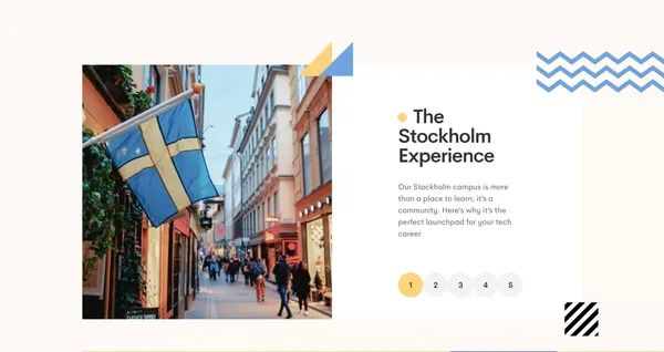 Nod Coding - Landing design inspiration