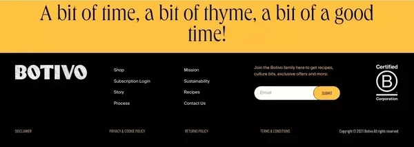 Botivo - Landing design inspiration