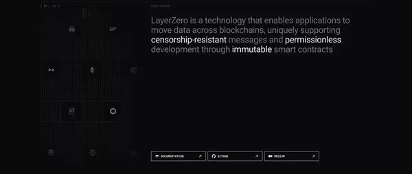LayerZero - Landing design inspiration
