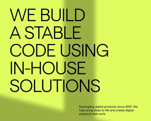 Cuberto — We create digital solutions - Landing design inspiration