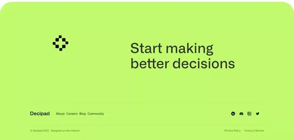 Decipad — Make sense of numbers - Landing design inspiration