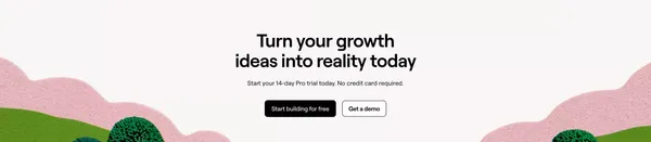 Clay |  Go to market with unique data — and the ability to act on it - Landing design inspiration