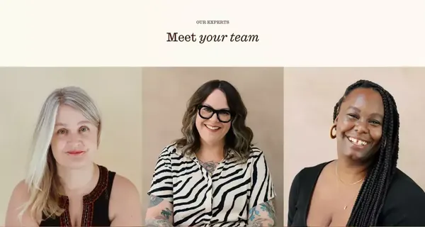 Empowering Women's Health & Maternity Care - Moxie - Landing design inspiration