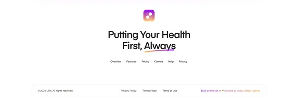 Lifer - website design inspiration
