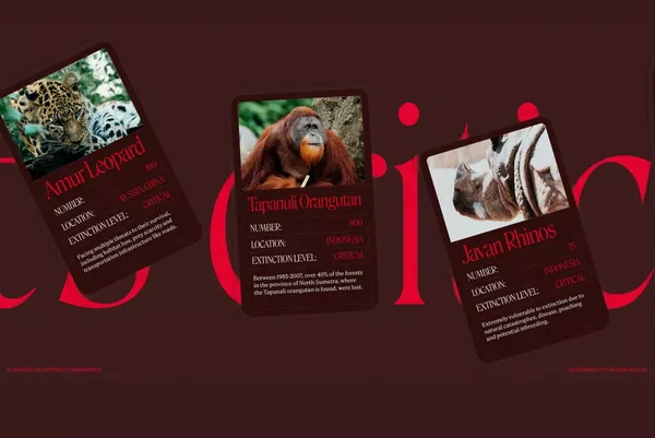 Critical Danger | Supporting Endangered Animals - Other design inspiration