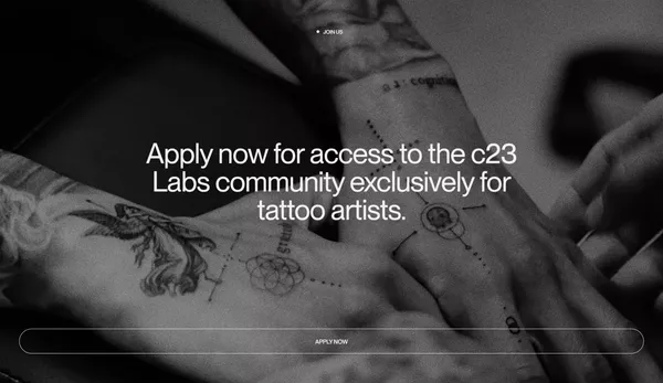 c23 Labs — Unlock the power of community - Landing design inspiration