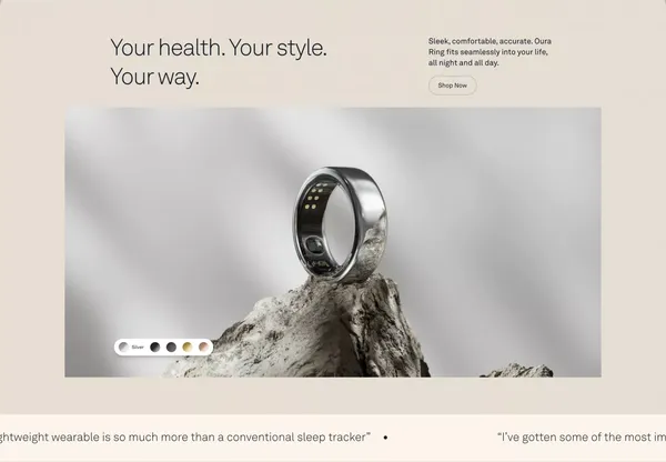 Accurate Health Information Accessible to Everyone - Landing design inspiration