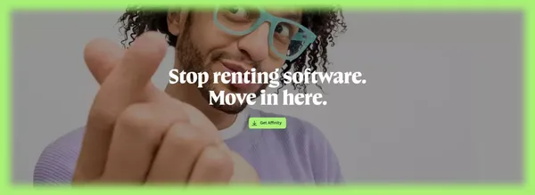 Affinity | Professional Creative Software, Free for Everyone - Landing design inspiration