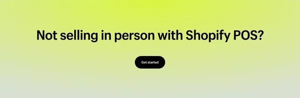 Shopify POS Go | All-in-One Mobile Device - Landing design inspiration