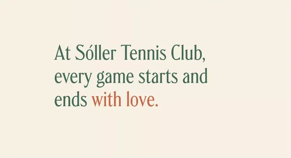 Sóller Tennis Club - Landing design inspiration