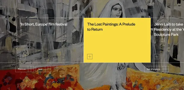 The Finnish Institute in the UK and Ireland - Landing design inspiration