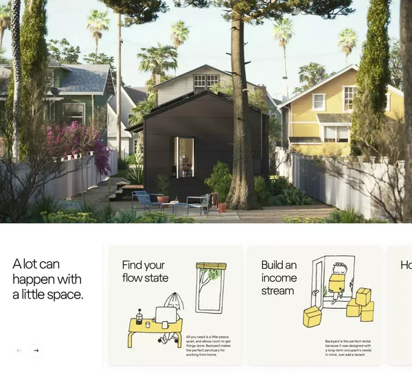 Samara - Landing design inspiration