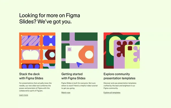 Figma Slides: Create Presentations & Slides for Every Occasion - Landing design inspiration
