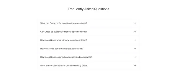 AI for Clinical Trial Recruitment and Engagement - Grove - Landing design inspiration