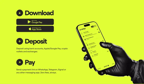 Payy - Bank onchain with stablecoins - Landing design inspiration