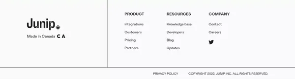 Junip | Reviews for products worth talking about - Landing design inspiration