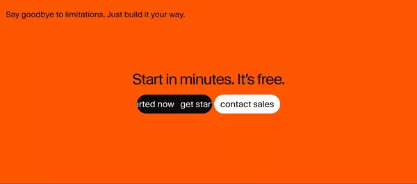The Content Operating System | Sanity - Landing design inspiration