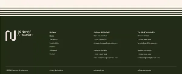 49 North · Expanding Horizons - Landing design inspiration