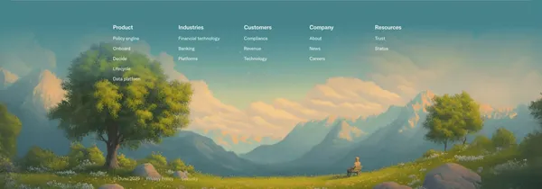 Duna - The new standard in compliance - Landing design inspiration