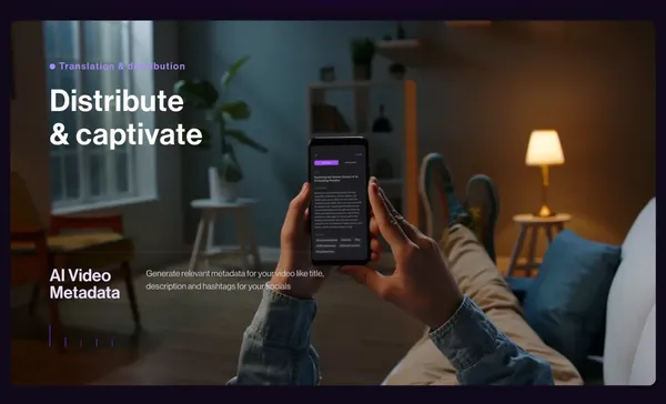 Captions | Your AI-powered creative studio - Landing design inspiration