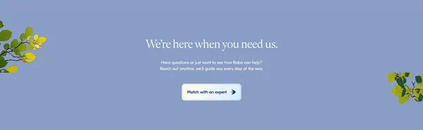 Baba Care | The assistant for self-care and caregiving. - Landing design inspiration
