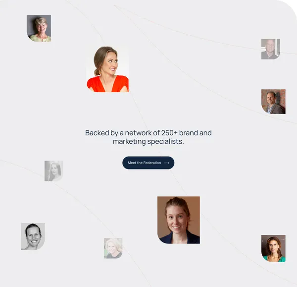 Brand Federation: Strategic Consultancy for Brands - Landing design inspiration