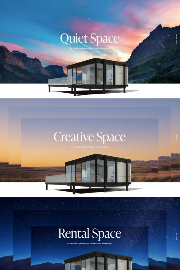 Stella Domo - Landing design inspiration