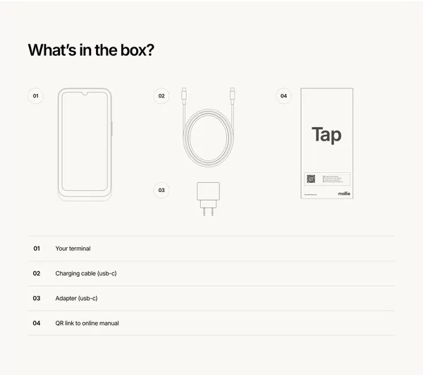 Tap - Fast, smart and affordable terminal by Mollie - Landing design inspiration