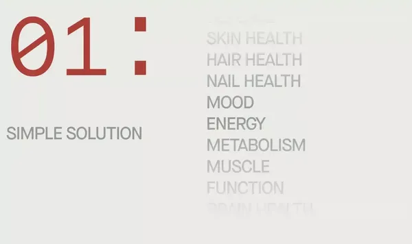 SIMPLE COMPLEX - ADVANCED FEMALE NUTRITION - Landing design inspiration