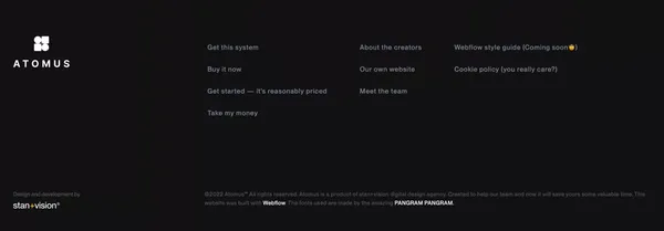Atomus® — Design System for Figma - Landing design inspiration