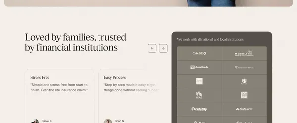 Sunset — Find what they left behind. - Landing design inspiration