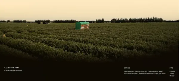 Agrovision - Landing design inspiration