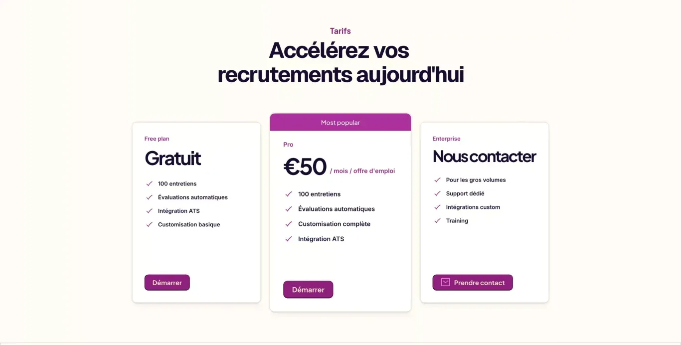 Pricing