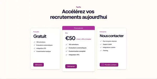 Hirezilla - Landing design inspiration
