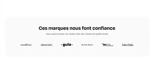 Shootime - Shooting clé en main sans vous déplacer - Landing design inspiration