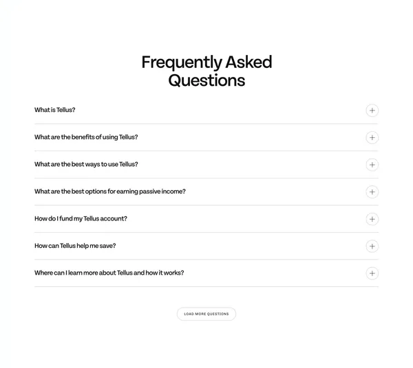 Tellus | Best High-Yield Savings Rates - Landing design inspiration
