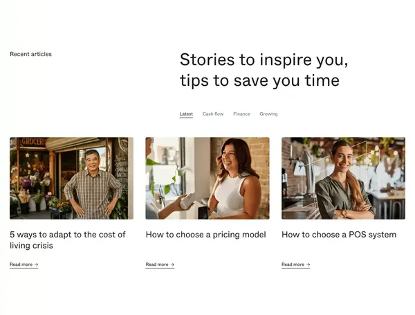 Business Loan Specialist | Business Loans and a Business Account | Prospa - Landing design inspiration
