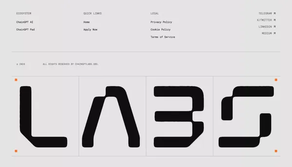 ChainGPT Labs | Fund, Incubate and Accelerate Web3 Projects - Landing design inspiration