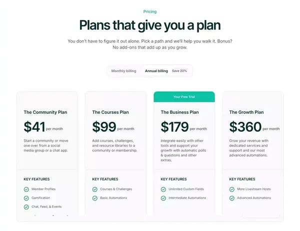 Mighty Networks | Community Platform, Courses & Memberships - Landing design inspiration