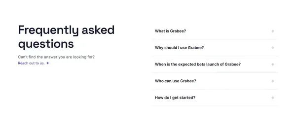 User Feedback, Roadmap and Changelog Tool | Grabee - Landing design inspiration