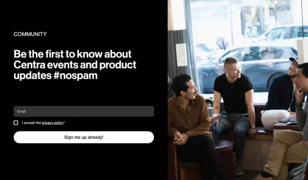 Centra: Headless Ecommerce Platform for Lifestyle & Fashion Brands - Landing design inspiration