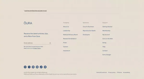 Accurate Health Information Accessible to Everyone - Landing design inspiration